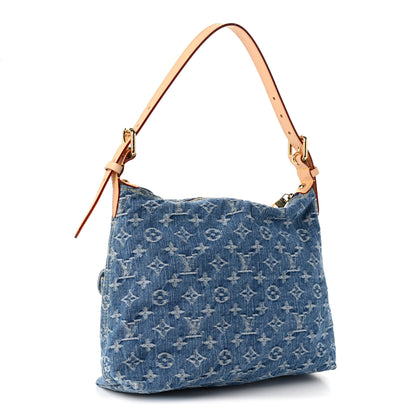 Louis Vuitton Monogram Denim Baggy NM Blue 3 of 9