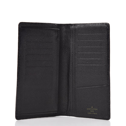 Louis Vuitton Crocodile Brazza Wallet Black 5 of 6