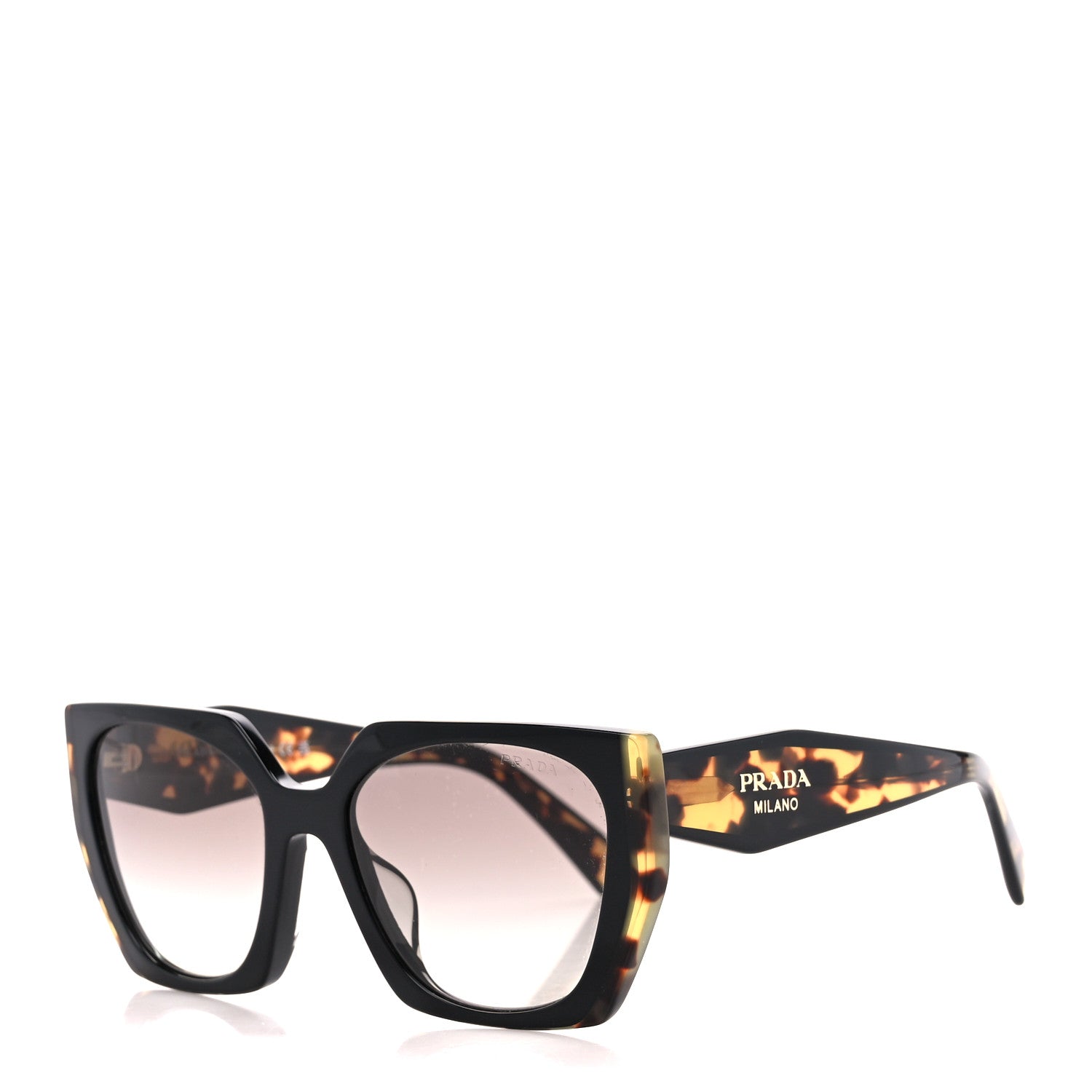 Prada Acetate Sunglasses SPR 15W Tortoise 1 of 8