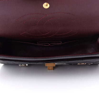 Chanel Aged Calfskin Lucky Charms 2.55 Reissue 225 Flap Black 5 of 16
