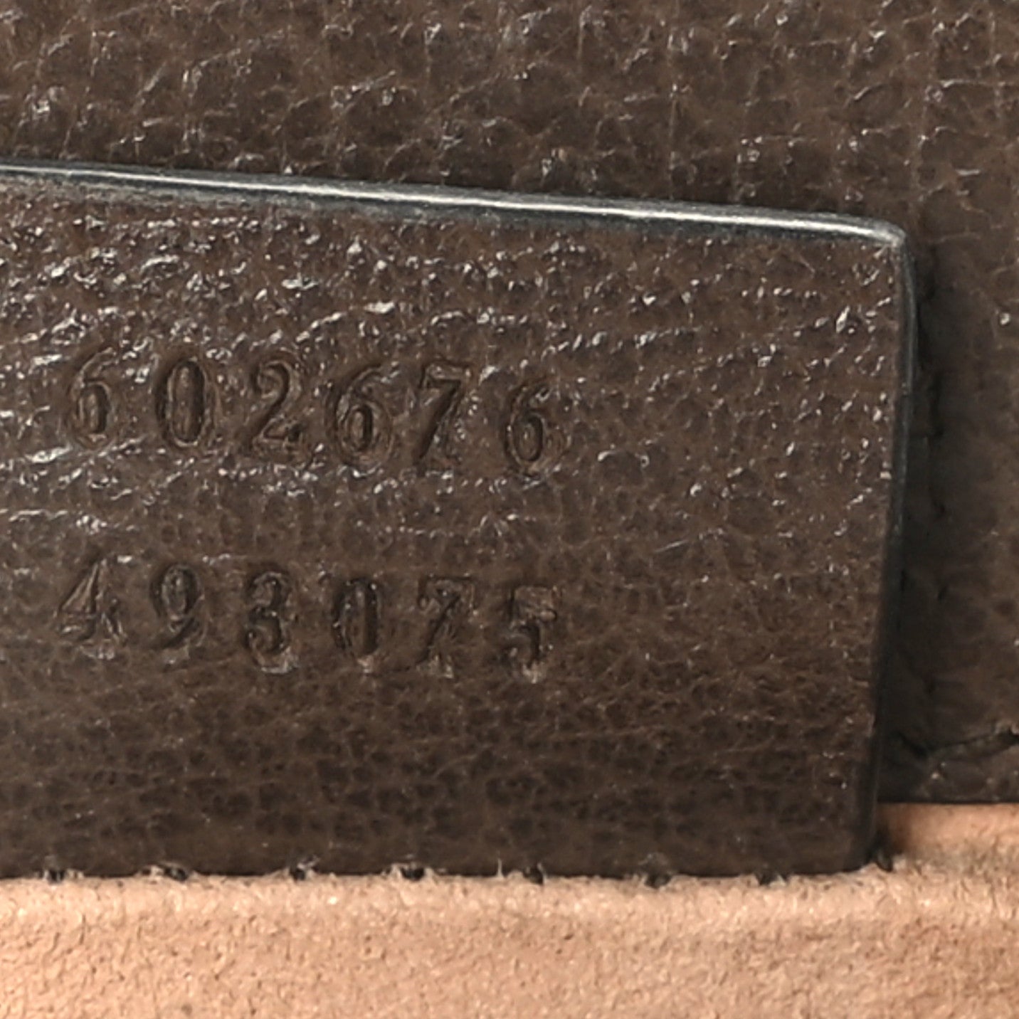 Gucci GG Supreme Monogram Textured Dollar Calfskin Web Mini Ophidia Chain Shoulder Bag Beige Ebony New Acero 8 of 10