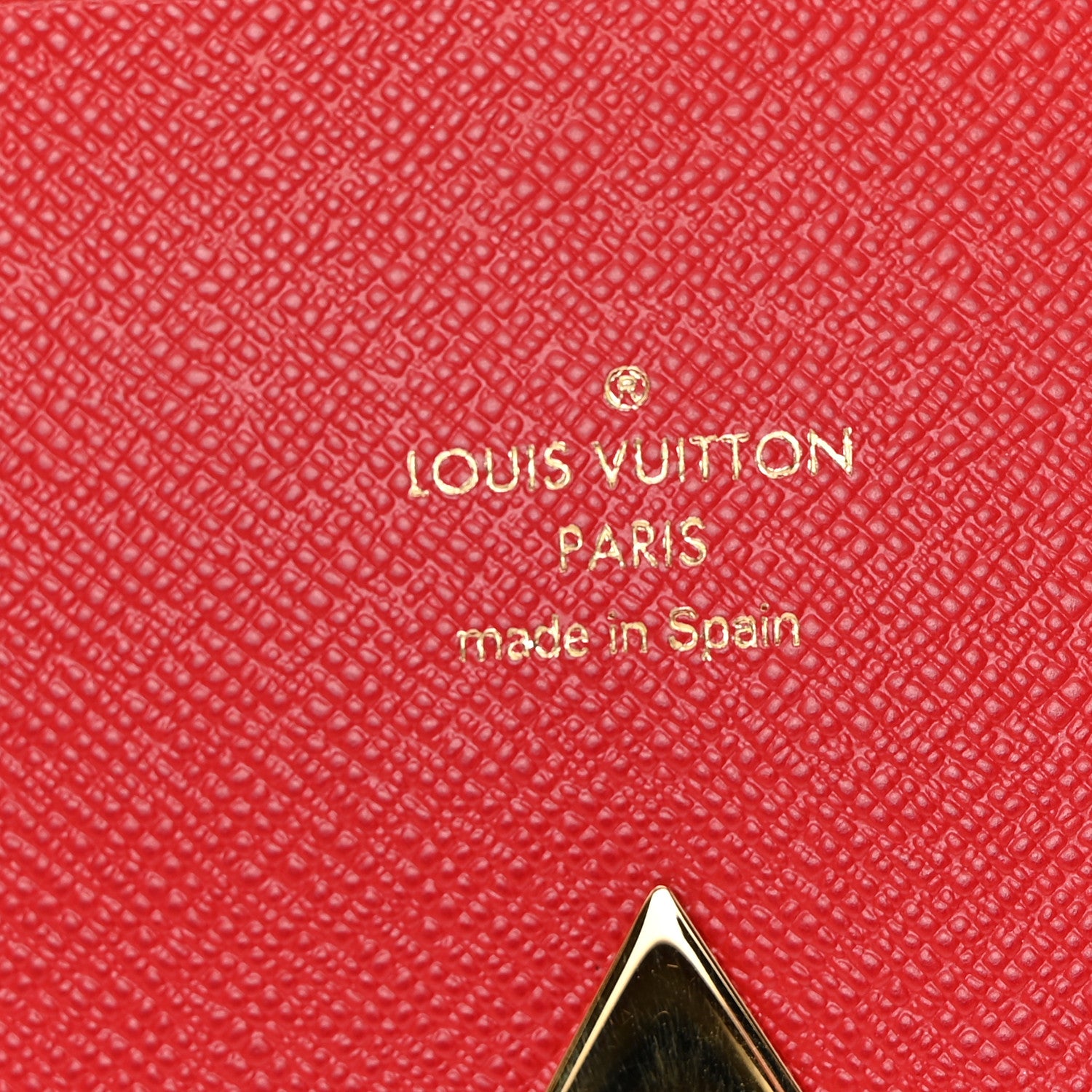 Louis Vuitton Monogram Calfskin Kimono Wallet Cherry 7 of 10