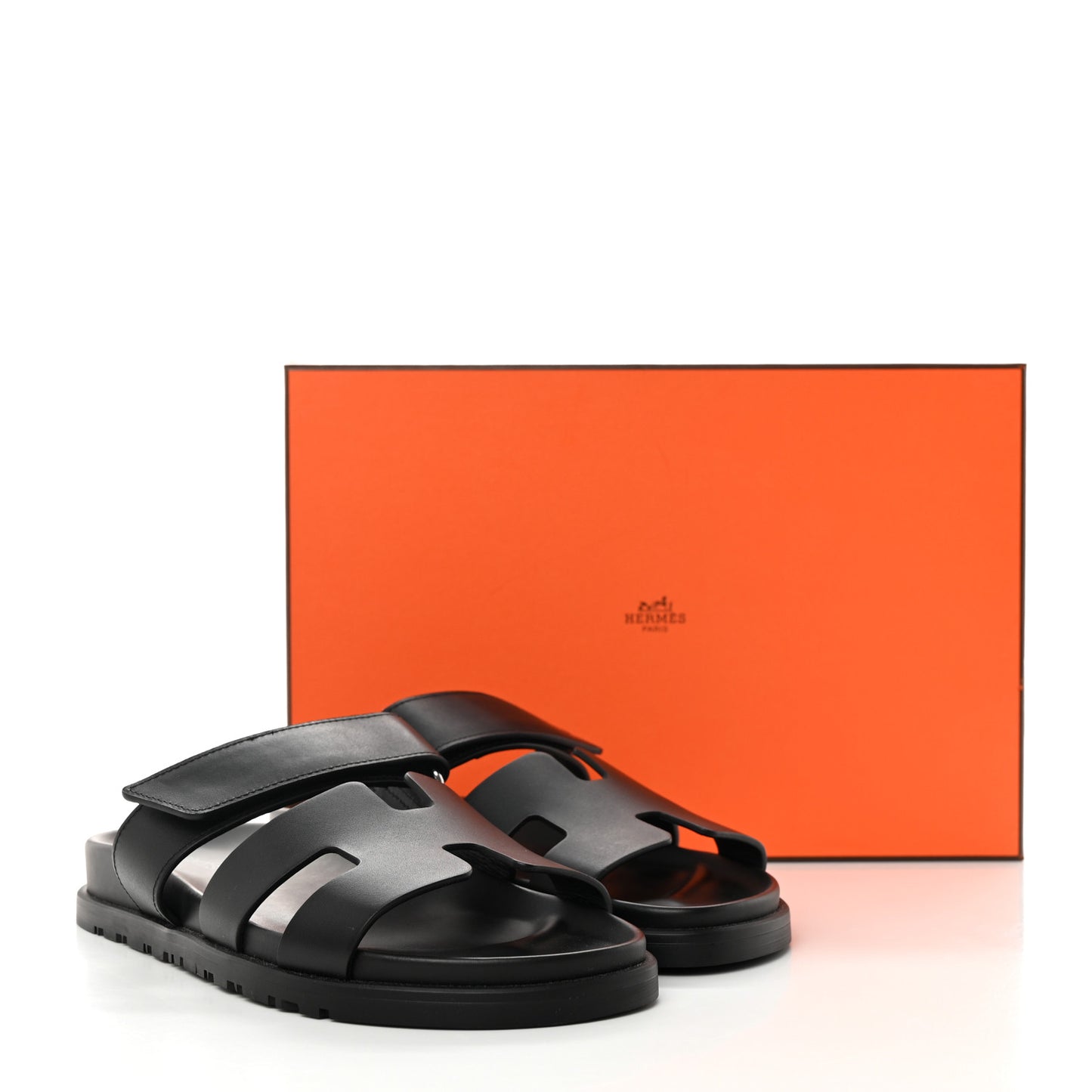 Calfskin Womens Chypre Sandals 37 Black