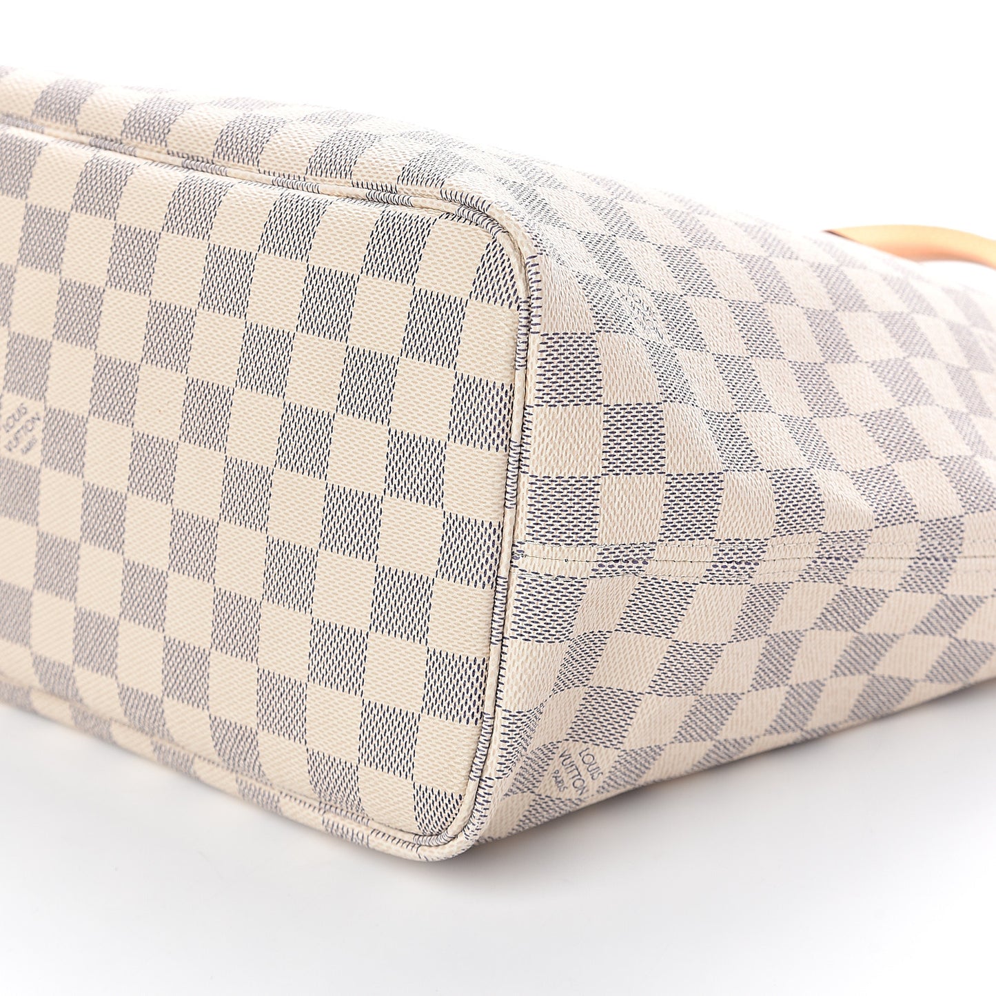 Damier Azur Neo Neverfull MM Rose Ballerine