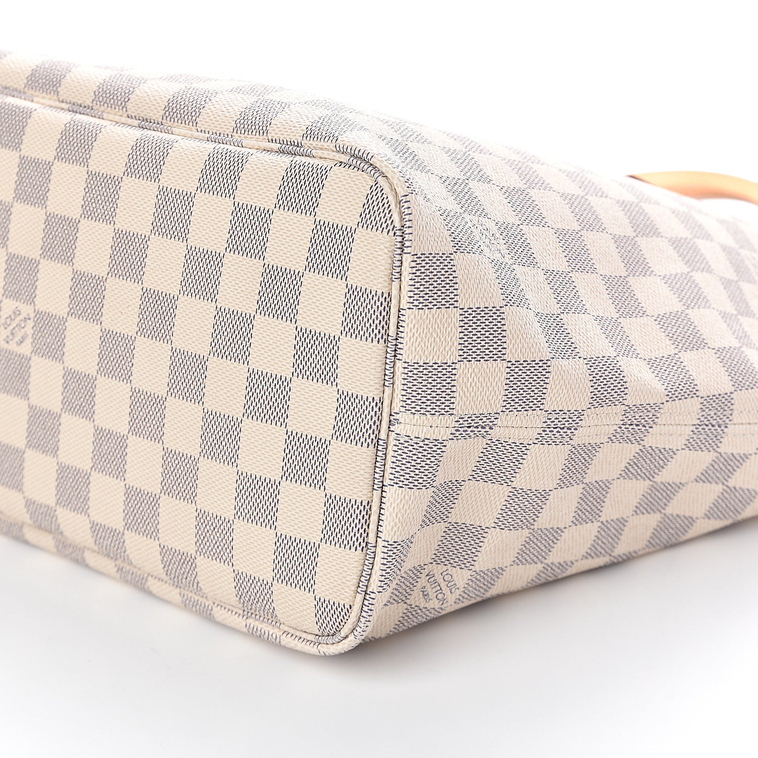 Louis Vuitton Damier Azur Neo Neverfull MM Rose Ballerine 9 of 9