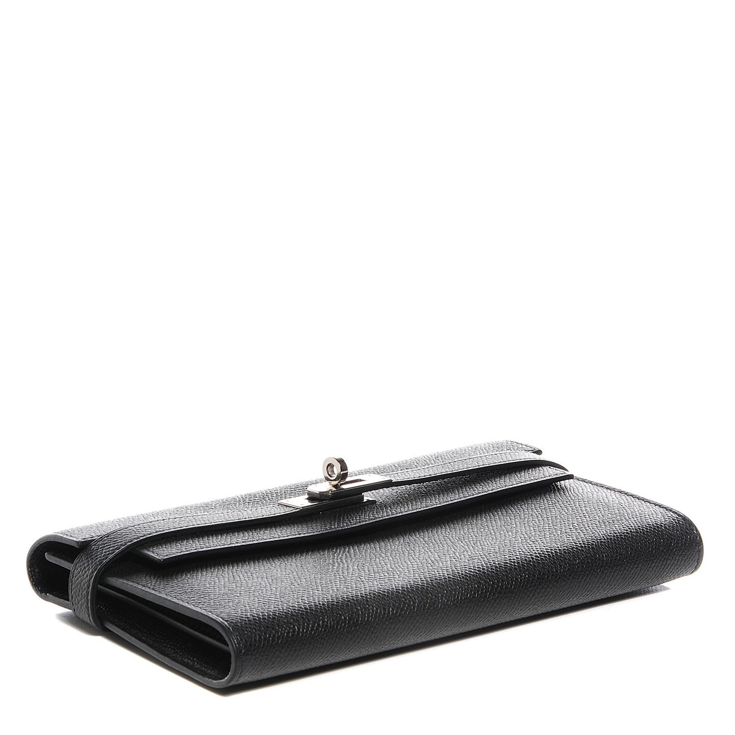 Epsom Kelly Longue Wallet Black