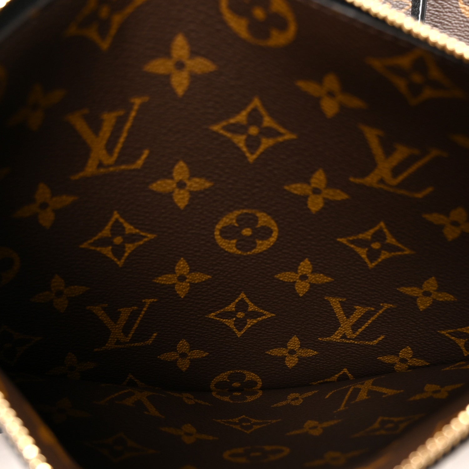 Louis Vuitton Monogram Calfskin Neo Neverfull Inside Out MM Black 7 of 11