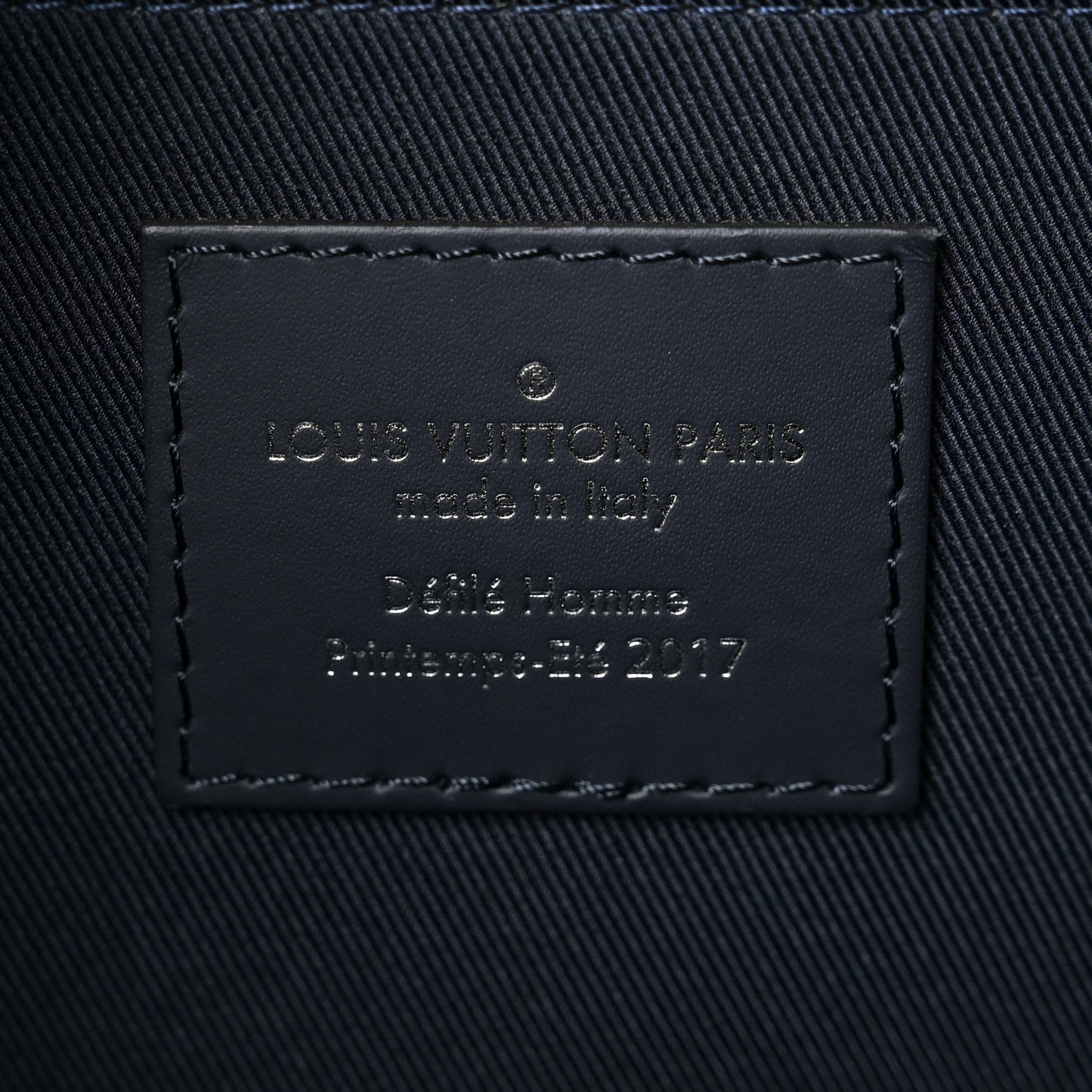 Savane Monogram Zebra Chapman Messenger GM Encre