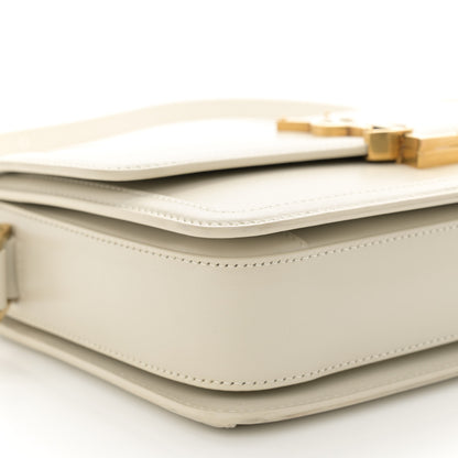Saint Laurent Box Calfskin Monogram Medium Solferino Satchel Crema Soft 9 of 11