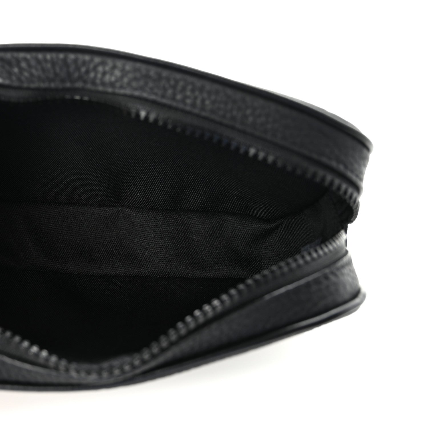 Louis Vuitton Taurillon Monogram Uniformes Solar Ray Soft Pochette Volga Belt Bag Black 5 of 8