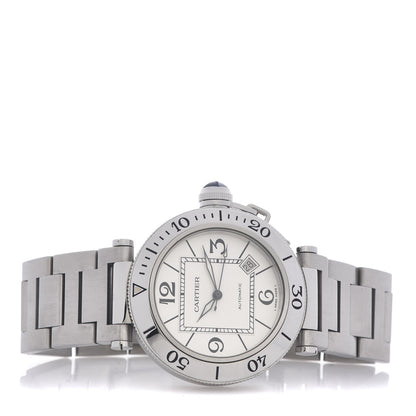 Cartier Stainless Steel 40mm Pasha C Seatimer Automatic Watch 3 of 6