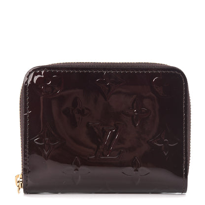 Louis Vuitton Vernis Zippy Coin Purse Amarante 1 of 8