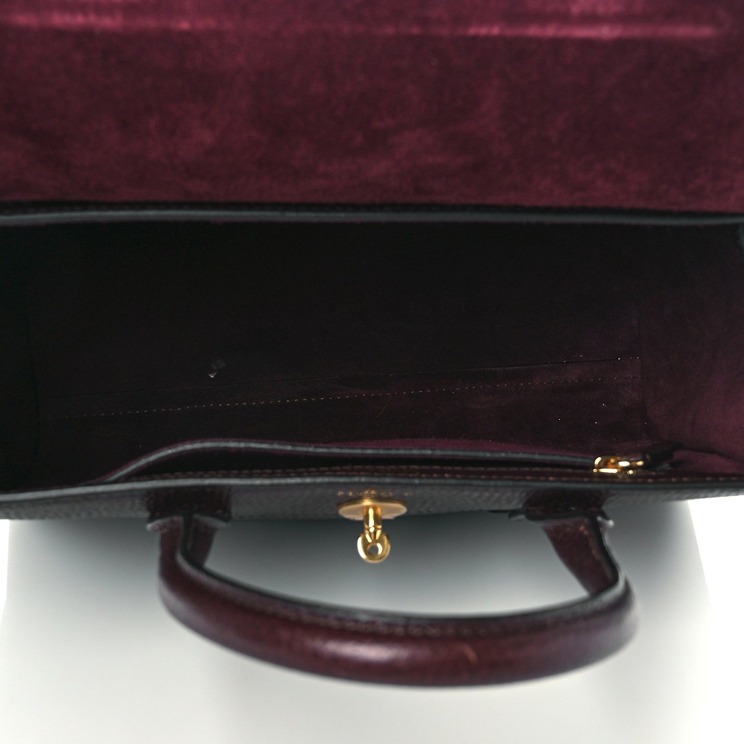 Mulberry Natural Grain Leather Small New Bayswater Oxblood 5 of 11
