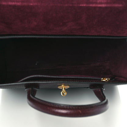 Mulberry Natural Grain Leather Small New Bayswater Oxblood 5 of 11