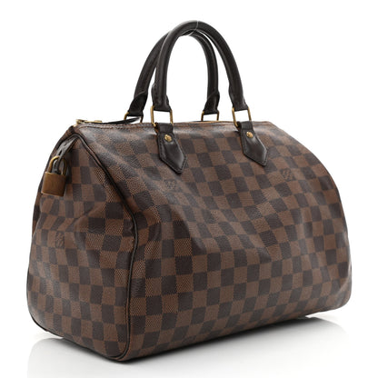 Louis Vuitton Damier Ebene Speedy 30 3 of 11