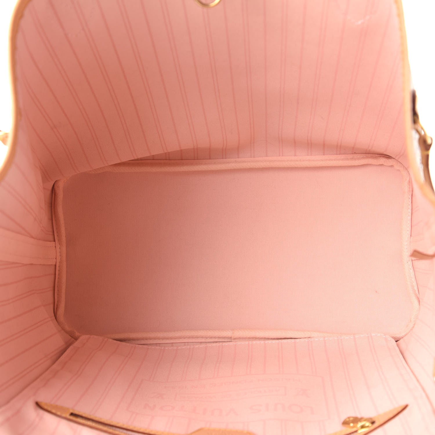 Louis Vuitton Damier Azur Neo Neverfull MM Rose Ballerine 5 of 11