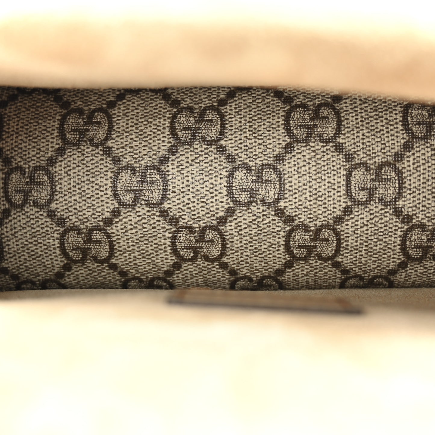 GG Supreme Monogram Mini Dionysus Top Handle Bag Taupe