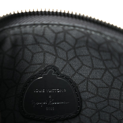 Louis Vuitton LV X YK Monogram Eclipse Reverse Pumpkin Keepall Bandouliere 25 Multicolor 6 of 10