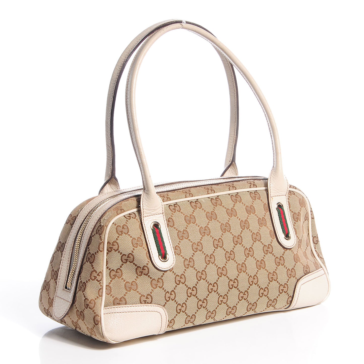 Monogram Small Princy Satchel Off White