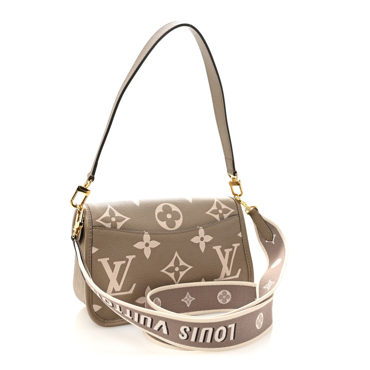 Louis Vuitton Empreinte Monogram Giant Diane Tourterelle Creme 3 of 9