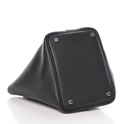 Hermes Taurillon Clemence Picotin Lock 18 PM Black 4 of 10
