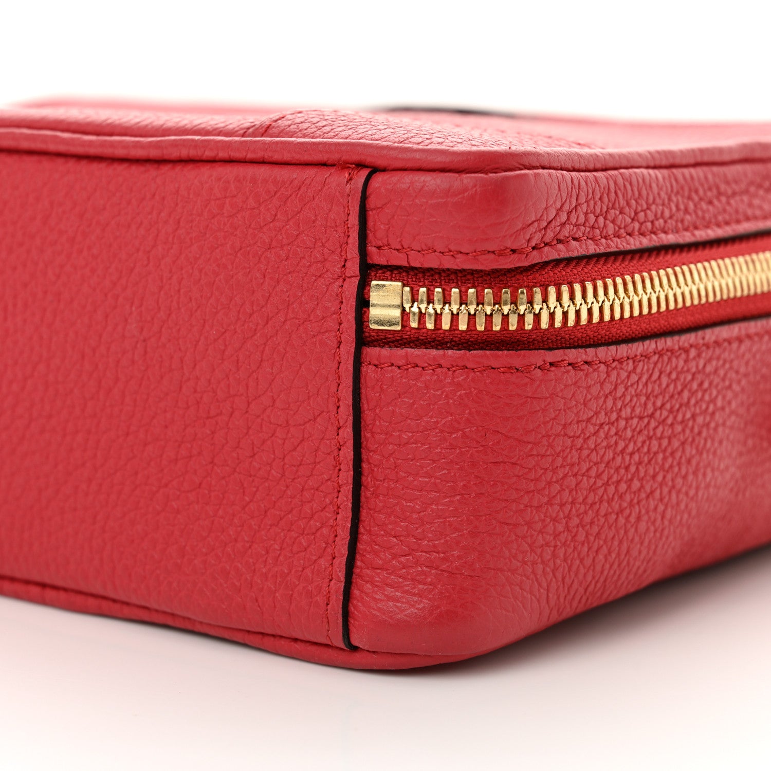 Moynat Taurillon Camera Bag Red 9 of 10