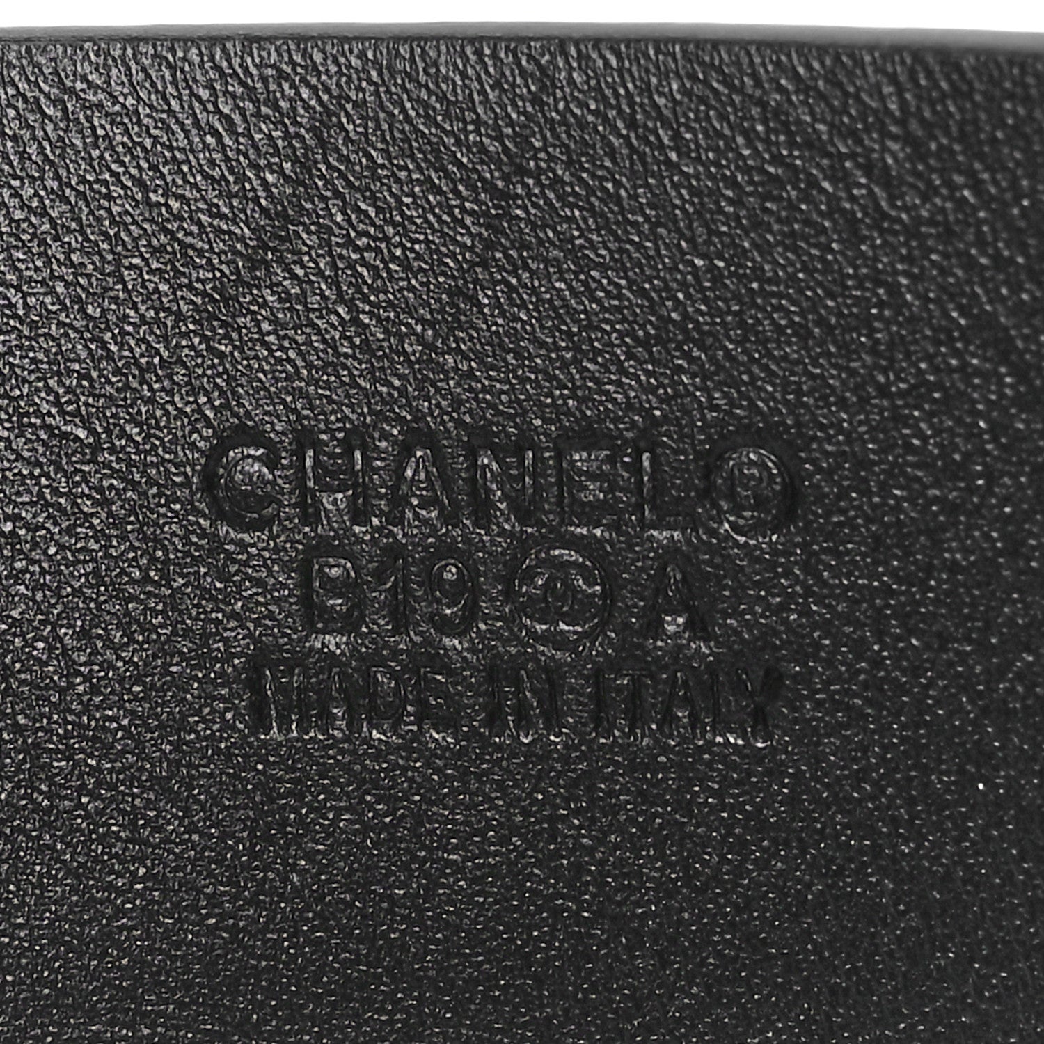 Chanel Calfskin Crystal Metal Quilted Quilted CC Belt 80 32 Black 4 of 6