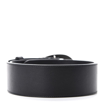 Gucci Moon Calfskin Nickel Dionysus Belt 85 34 Black 2 of 3