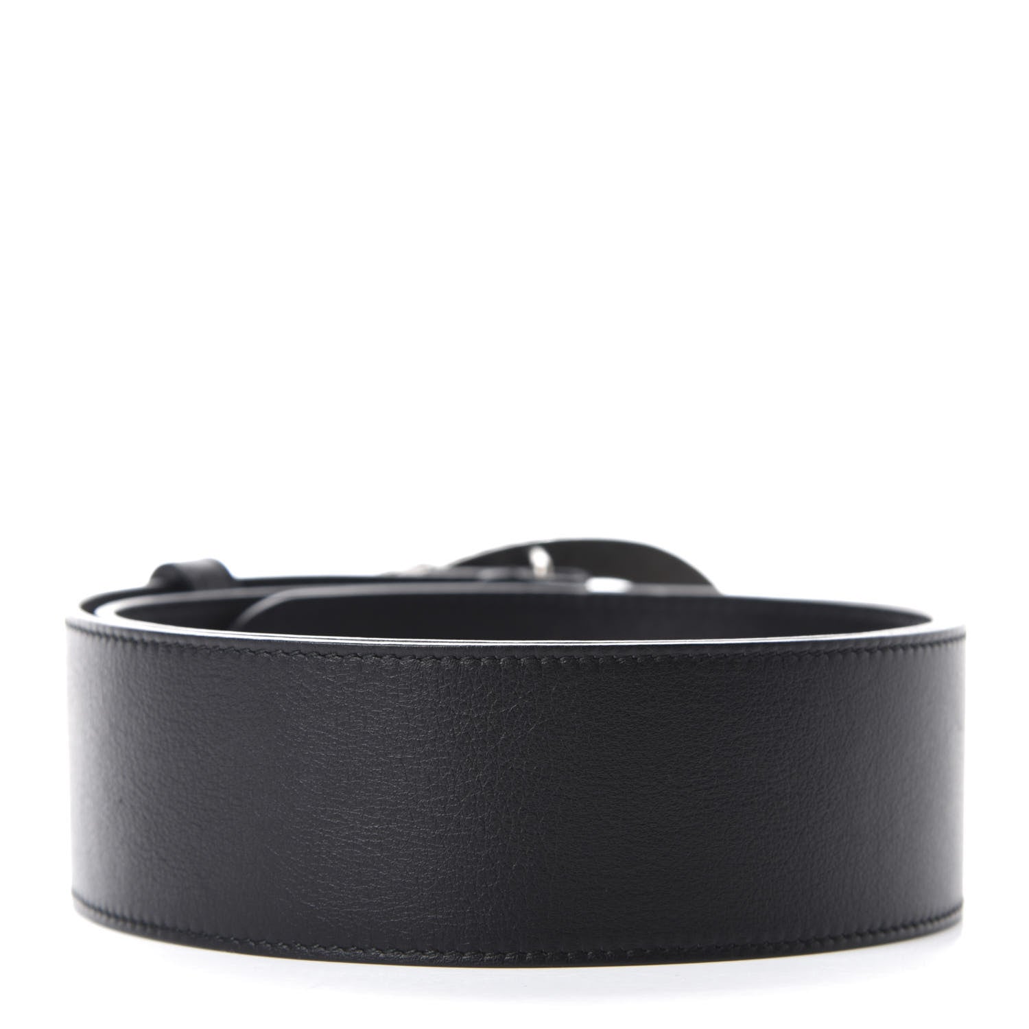 Gucci Moon Calfskin Nickel Dionysus Belt 85 34 Black 2 of 3