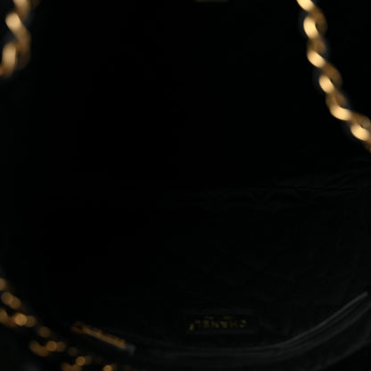 Chanel Shiny Calfskin Quilted Chanel 22 Black 6 of 12
