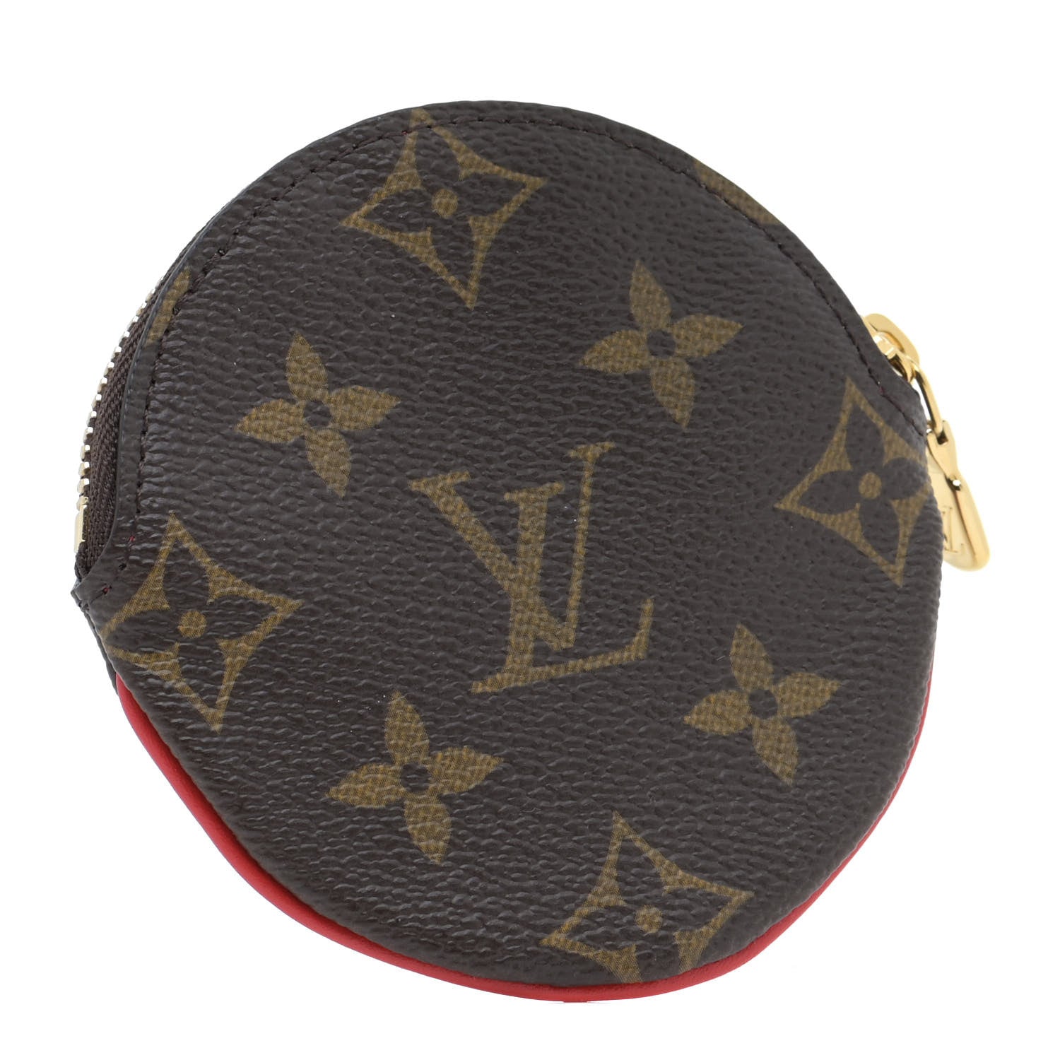 Louis Vuitton Monogram 2020 Christmas Animation Bumper Cars Round Coin Purse Coquelicot 3 of 10
