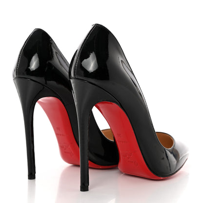 Christian Louboutin Patent So Kate 120 Pumps 36 Black 4 of 16