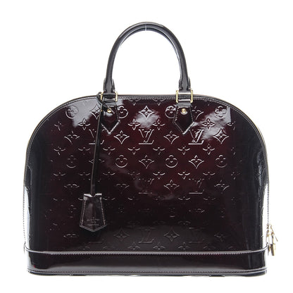 Louis Vuitton Vernis Alma GM Amarante 1 of 6