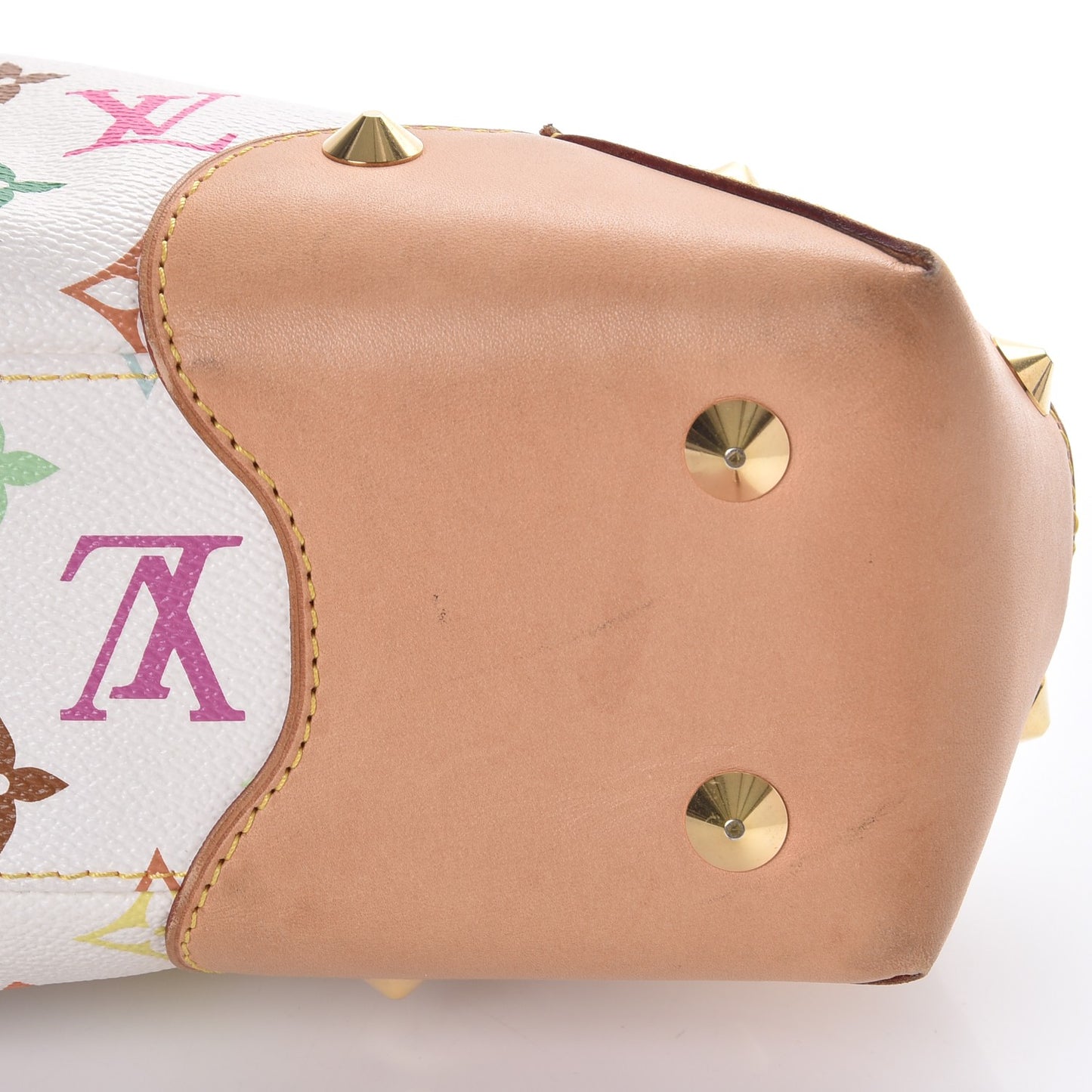 Monogram Multicolor Judy GM White