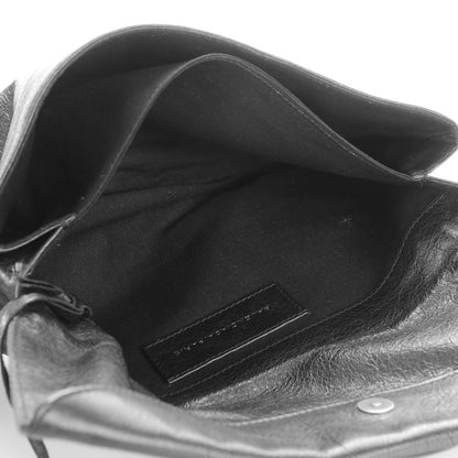 Balenciaga Agneau Classic Hardware Envelope Clutch Black 5 of 7