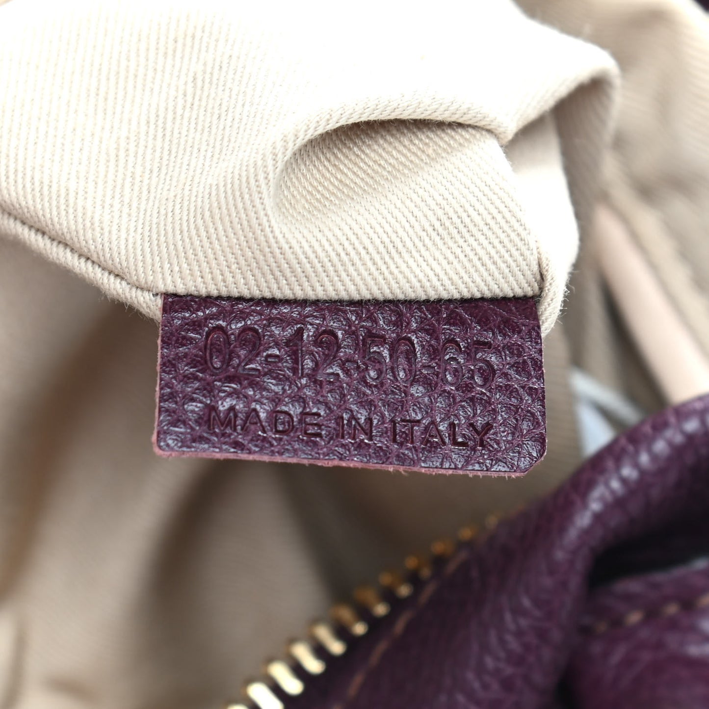 Calfskin Medium Paraty Purple