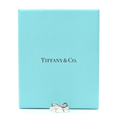 Tiffany Sterling Silver Bow Ring 50 5.5 5 of 5