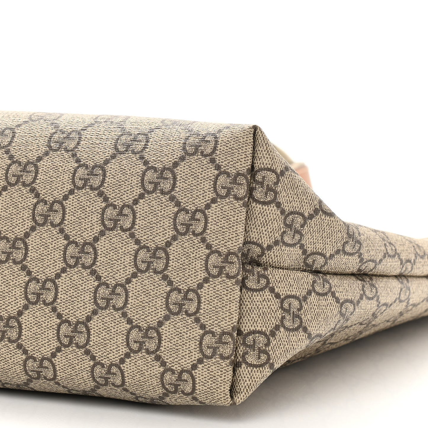 GG Plus Monogram Medium Signature Web Loop Tote Brown