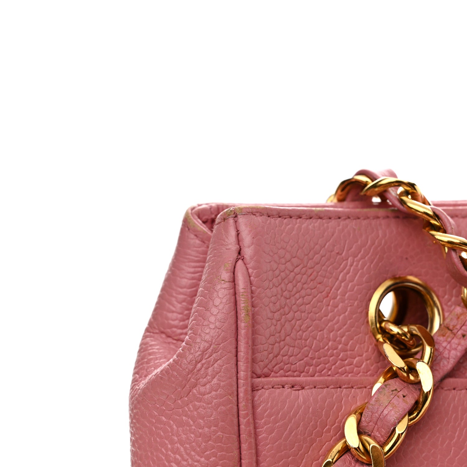 Chanel Caviar CC Shoulder Bag Pink 16 of 20