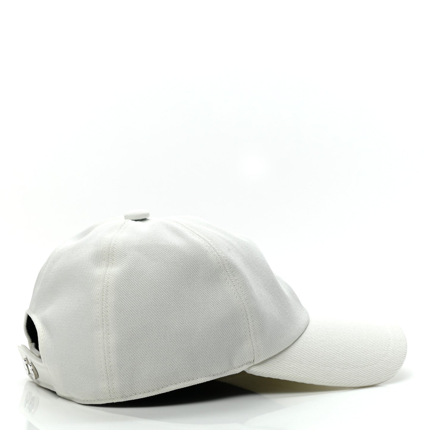 Cotton Sequin CC Cap Hat Ivory
