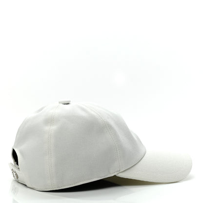 Chanel Cotton Sequin CC Cap Hat Ivory 5 of 7