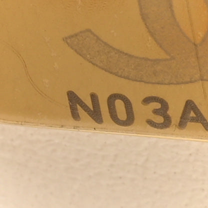 Chanel Shiny Lambskin Quilted Pearl Twist Mini Square Flap White 7 of 10