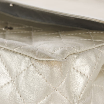 Chanel Lambskin Quilted 2.55 Reissue 227 Flap Silver 13 of 14