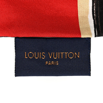 Louis Vuitton Silk Monogram Trunks Bandeau Brown 3 of 6