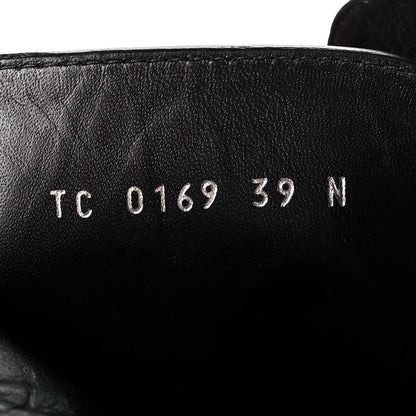 Louis Vuitton Calfskin Monogram Discovery Flat Ankle Boots 39 Black 8 of 8
