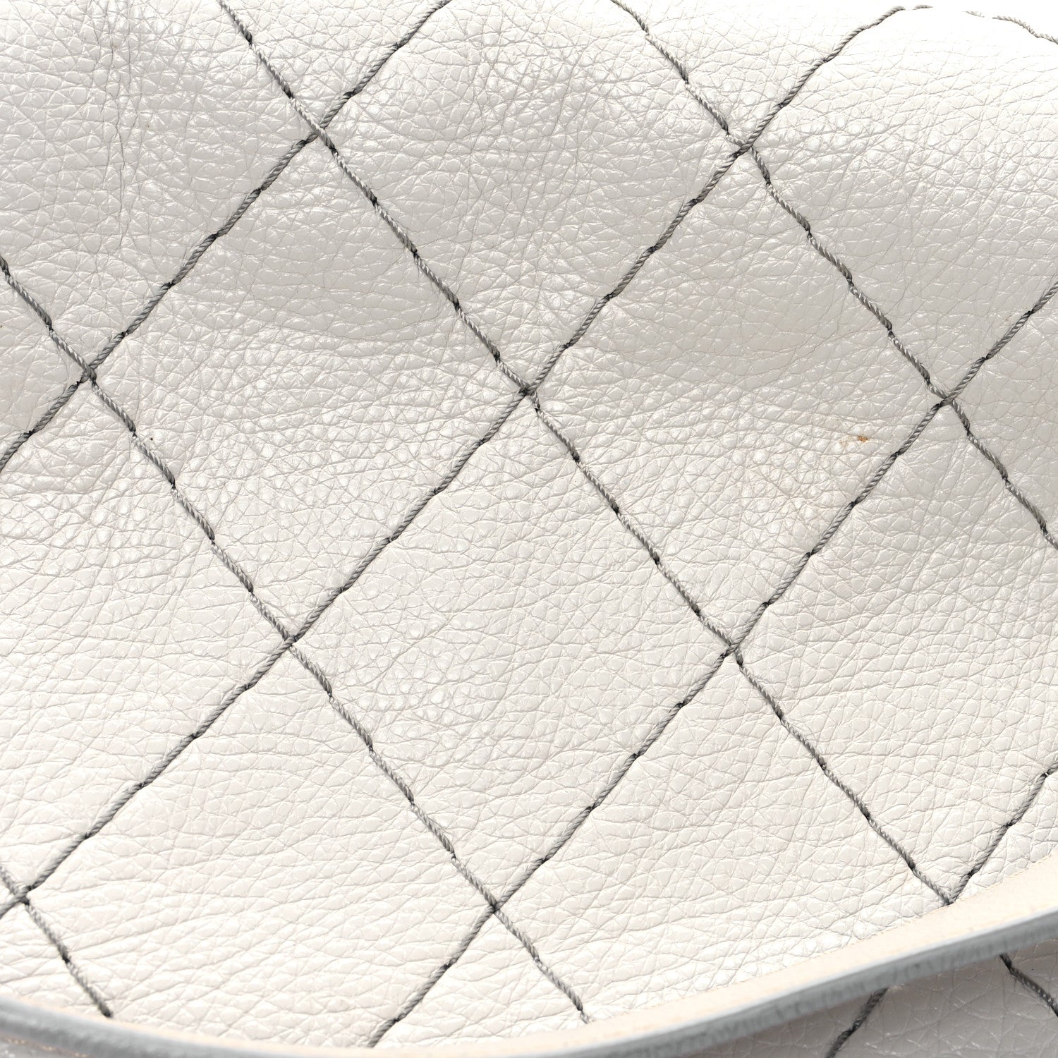 Chanel Glazed Calfskin XL On The Road Flap Light Grey 8 of 14