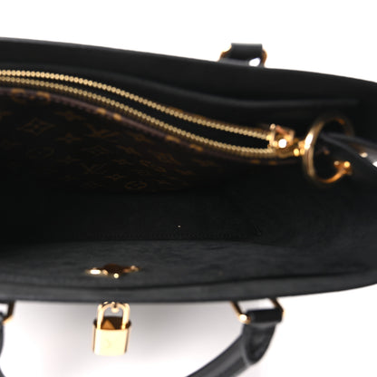 Louis Vuitton Monogram Flower Tote Black 5 of 10