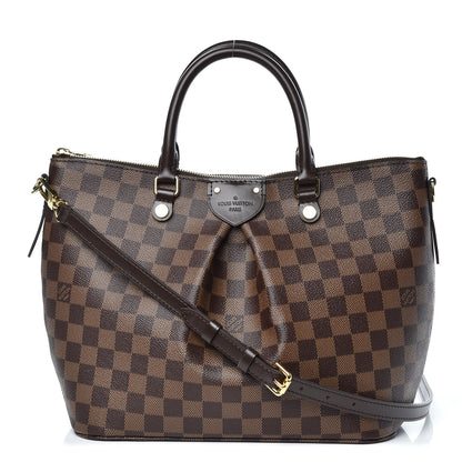 Louis Vuitton Damier Ebene Siena MM 1 of 9