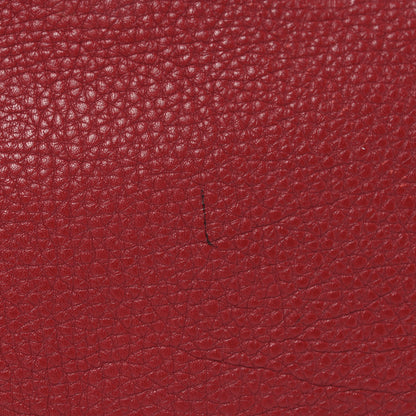 Fendi Cuoio Romano Selleria Lei Boston Tote Rosso 11 of 11