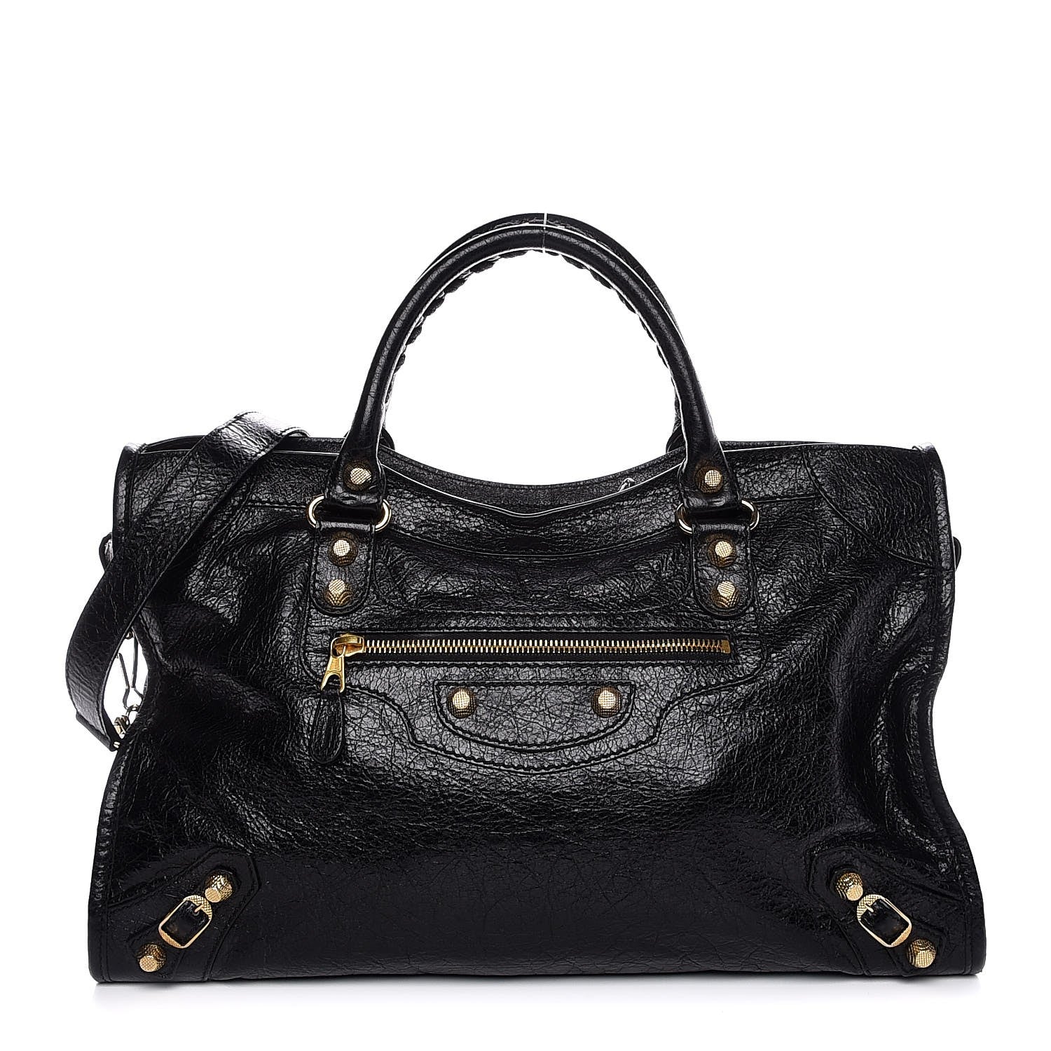 Balenciaga Agneau Giant 12 Gold Hardware City Black 1 of 8